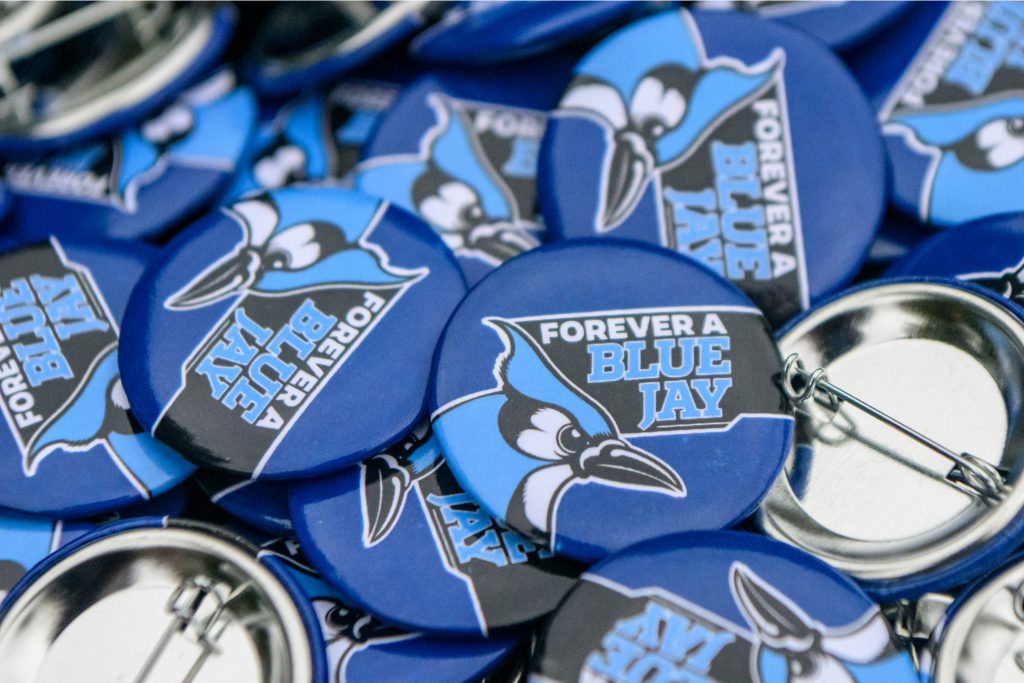Forever a Blue Jay buttons